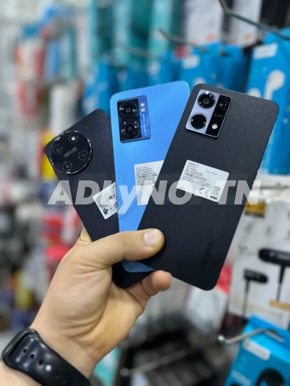 ?PROMO RENTRÉ SCOLAIRE?Oppo Reno 7 5G/Oppo Realme 11 5G/Oppo A56S 5G 128GB/12Ram 2024 européen snap dragon jamais utilisé enregistré sur le réseau tunisien Garentie 2026 à Monastir - Photo 1