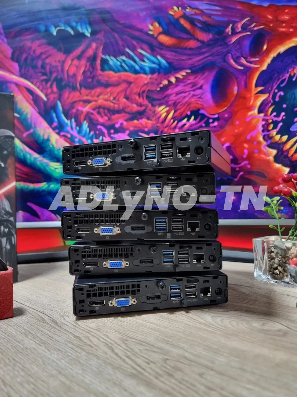 ? Des Unité Mini ? HP EliteDesk 705 G3 ? Importés ? AMD A6-8570E ? 8 Go RAM DDR4 ? 256 Go SSD ? 399 DT ? à sousse - Photo 2