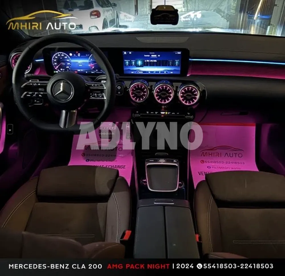 ? MERCEDES-BENZ CLA 200 AMG PACK NIGHT ? à Ariana - Photo 9