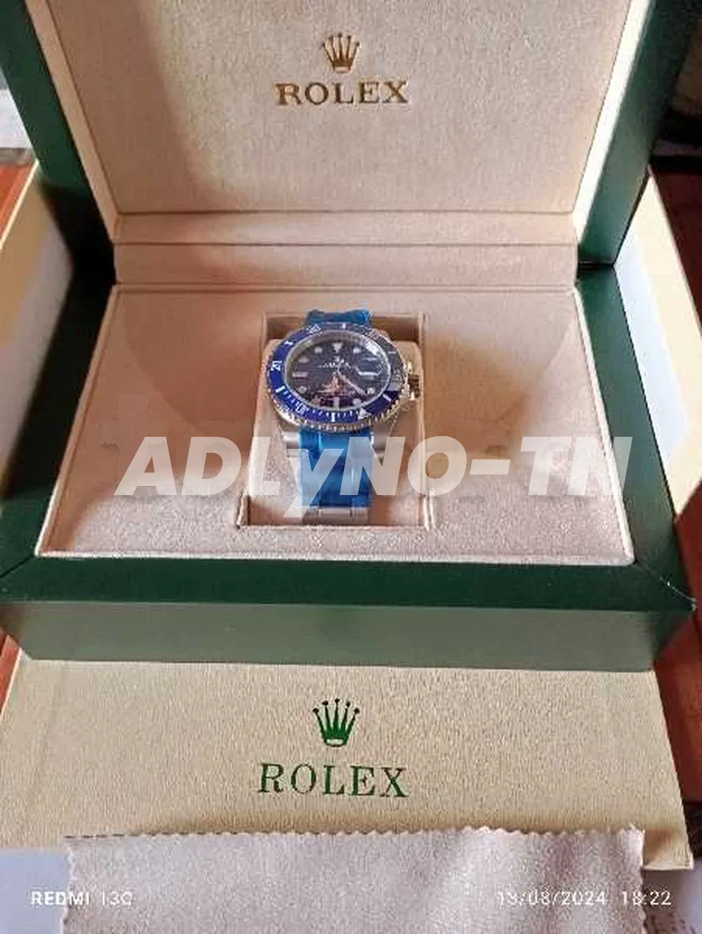 Rolex submariner mouvement automatique cacheté à Tunis - Photo 8
