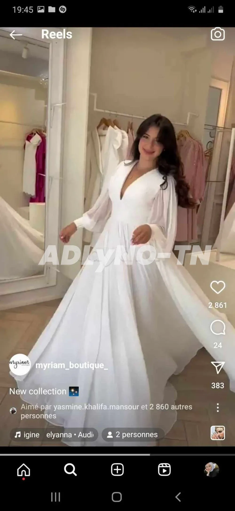 Robe de fiançailles très élégante à Monastir - Photo 3