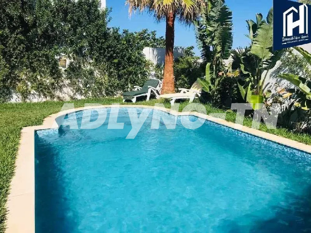 Location villa avec piscine à Hammamet Nord à Nabeul - Photo 1