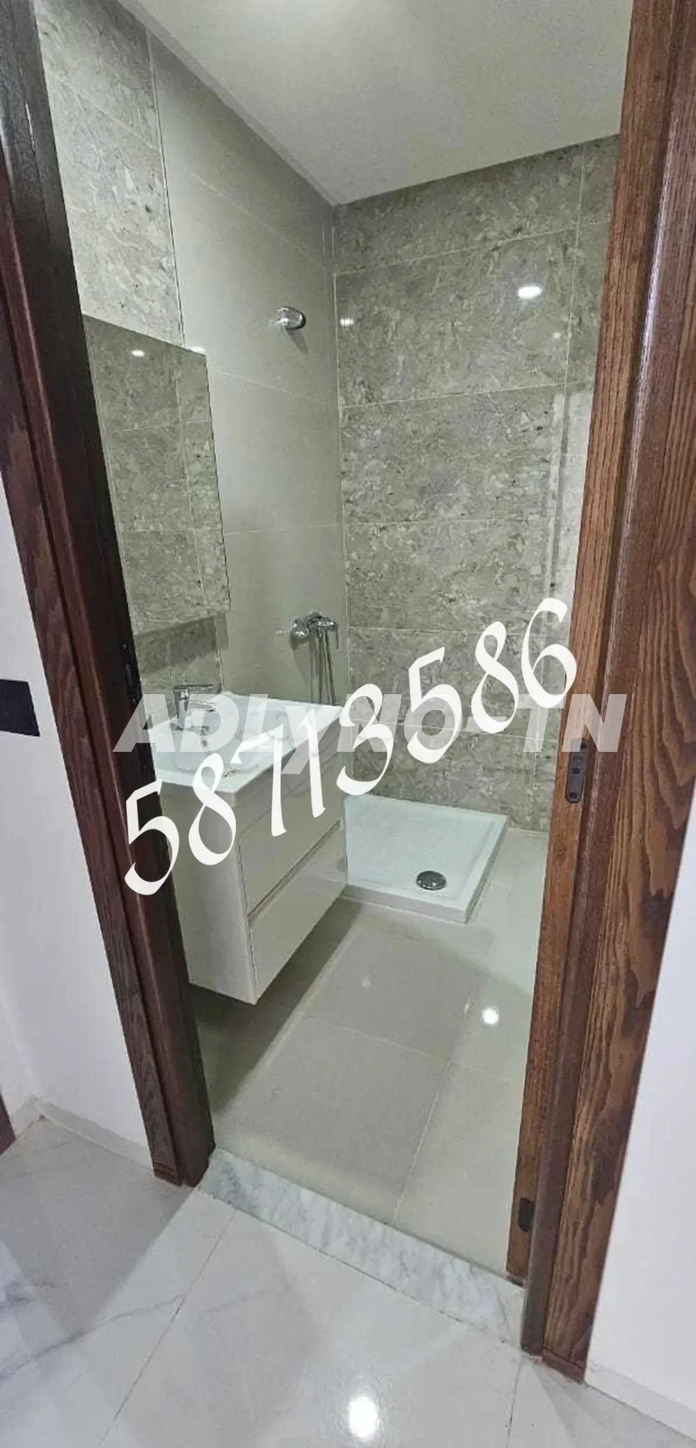 A LOUER S+1 – CITE WAHAT – 58713586 – FB.6853 à Tunis - Photo 4