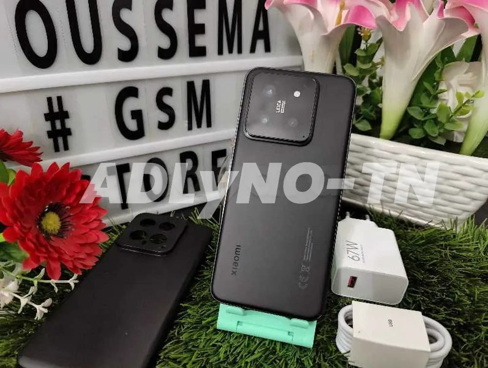 Xiaomi 14 Noir Mat {12+5ram/512Go}Snapdragon ?8 Gen 3 état neuf☎️52.687.077☎️ à Tunis - Photo 1