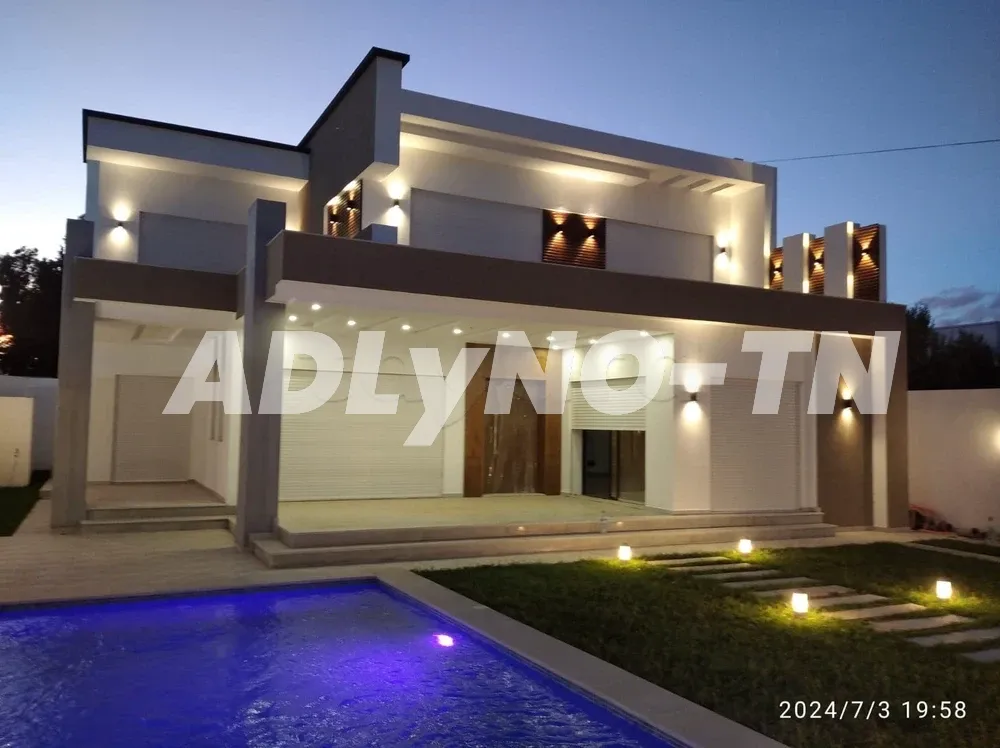 UNE BELLE VILLA S4 A VENDRE A HAMMAMET à Nabeul - Photo 7