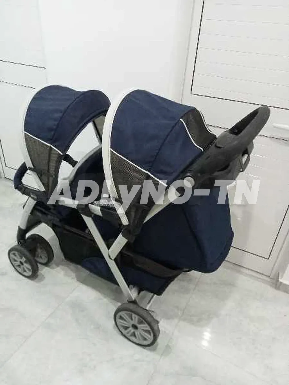poussette Chicco double idéal pour votre jumeaux à Manouba - Photo 5