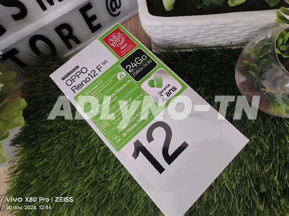 OPPO Reno 12F 5G {12+12/256go} Neuf Cacheté Officiel Tunisie ?? ?☎️52687077?☎️ à Tunis - Photo 1