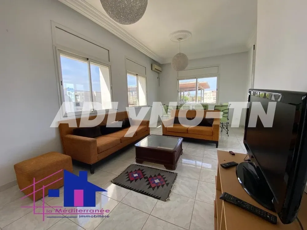 Etage de villa S+2 meublé situé à Sidi Daoued à Tunis - Photo 1