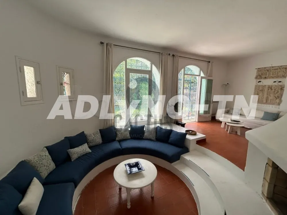 À vendre : villa S+4 coté mer à Sidi mahrsi ,Nabeul. à Nabeul - Photo 3