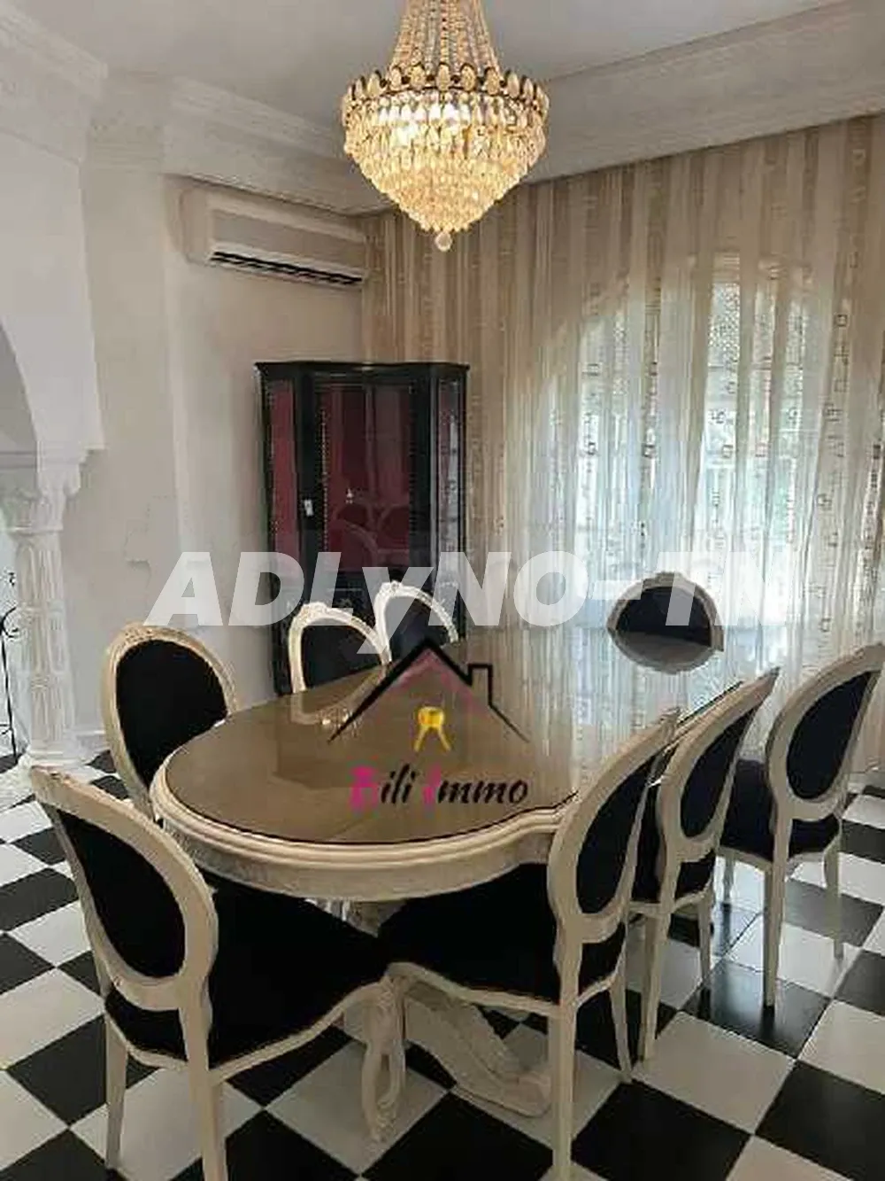 un rez de chaussée d'une villa s+4 style américain à sousse - Photo 3