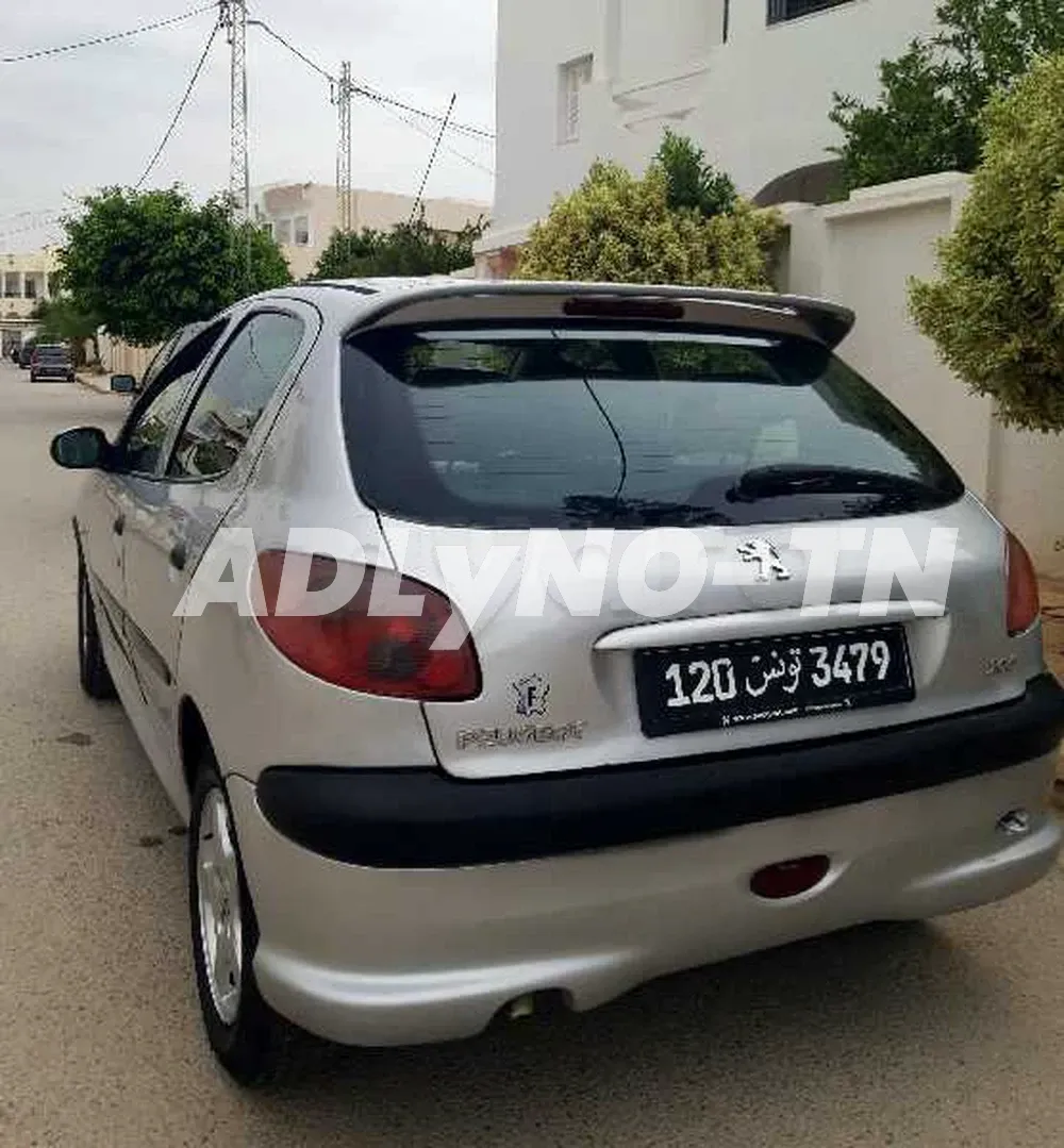 peugeot 206??look?tout option à Tunis - Photo 6