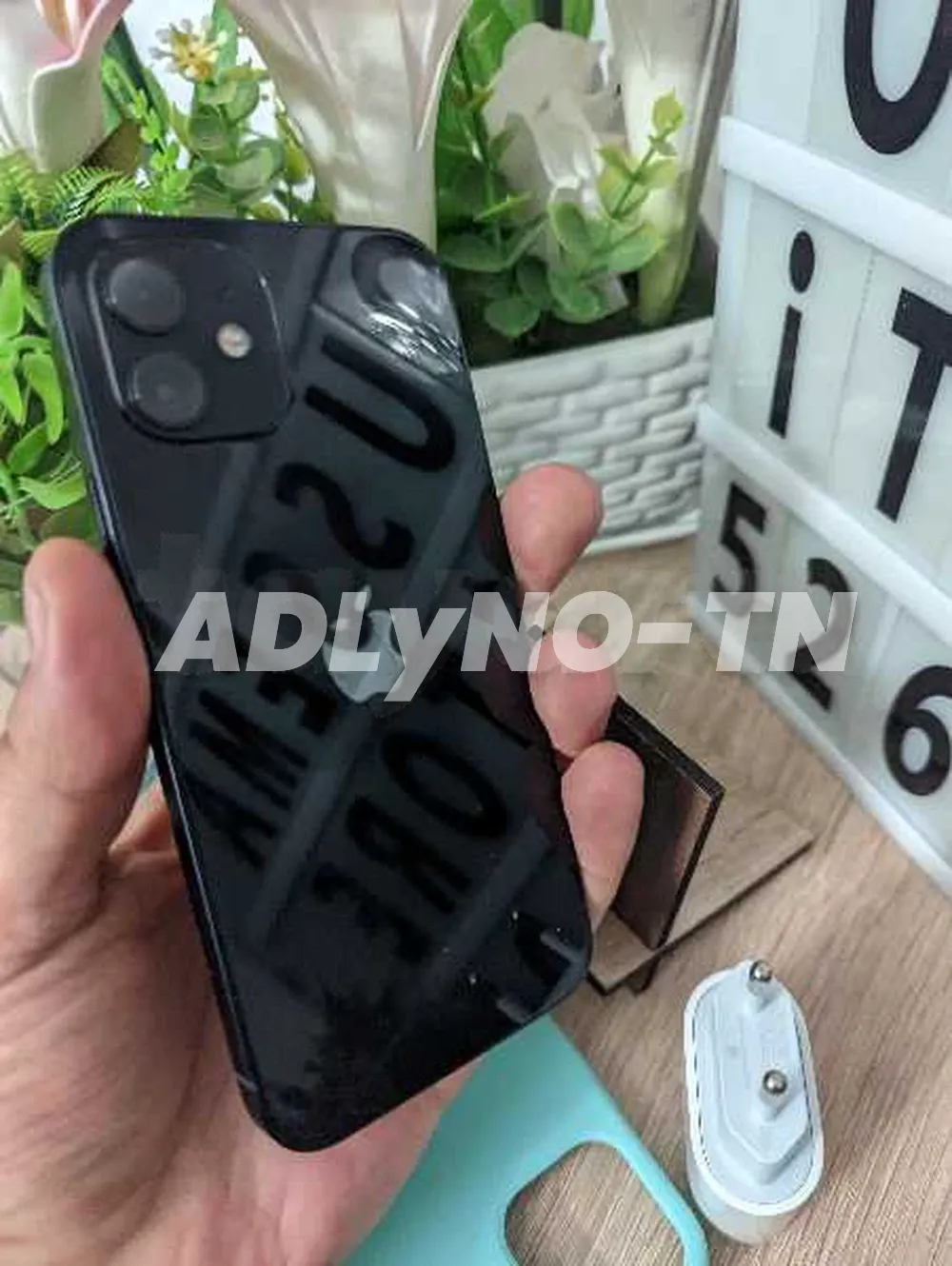 Iphone ?12 Noir 64Go Ètat neuf?Batterie 89%? ?☎️52687077☎️? à Tunis - Photo 6