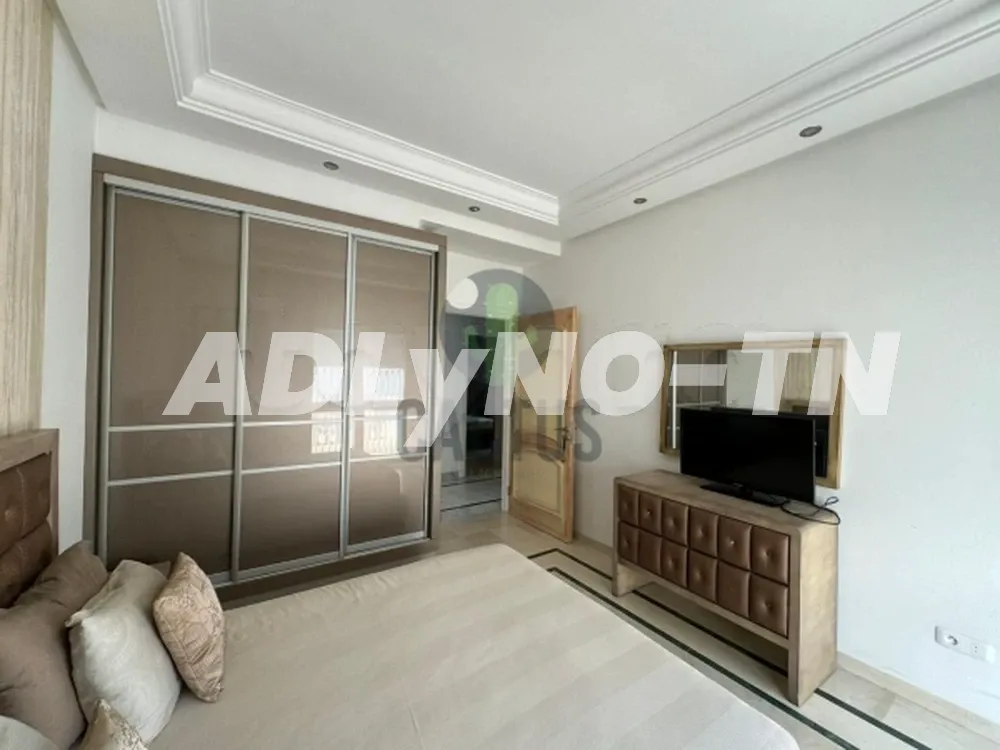 Location annuelle: Villa meublé en s+3 à cité el wafa, Nabeul à Nabeul - Photo 6