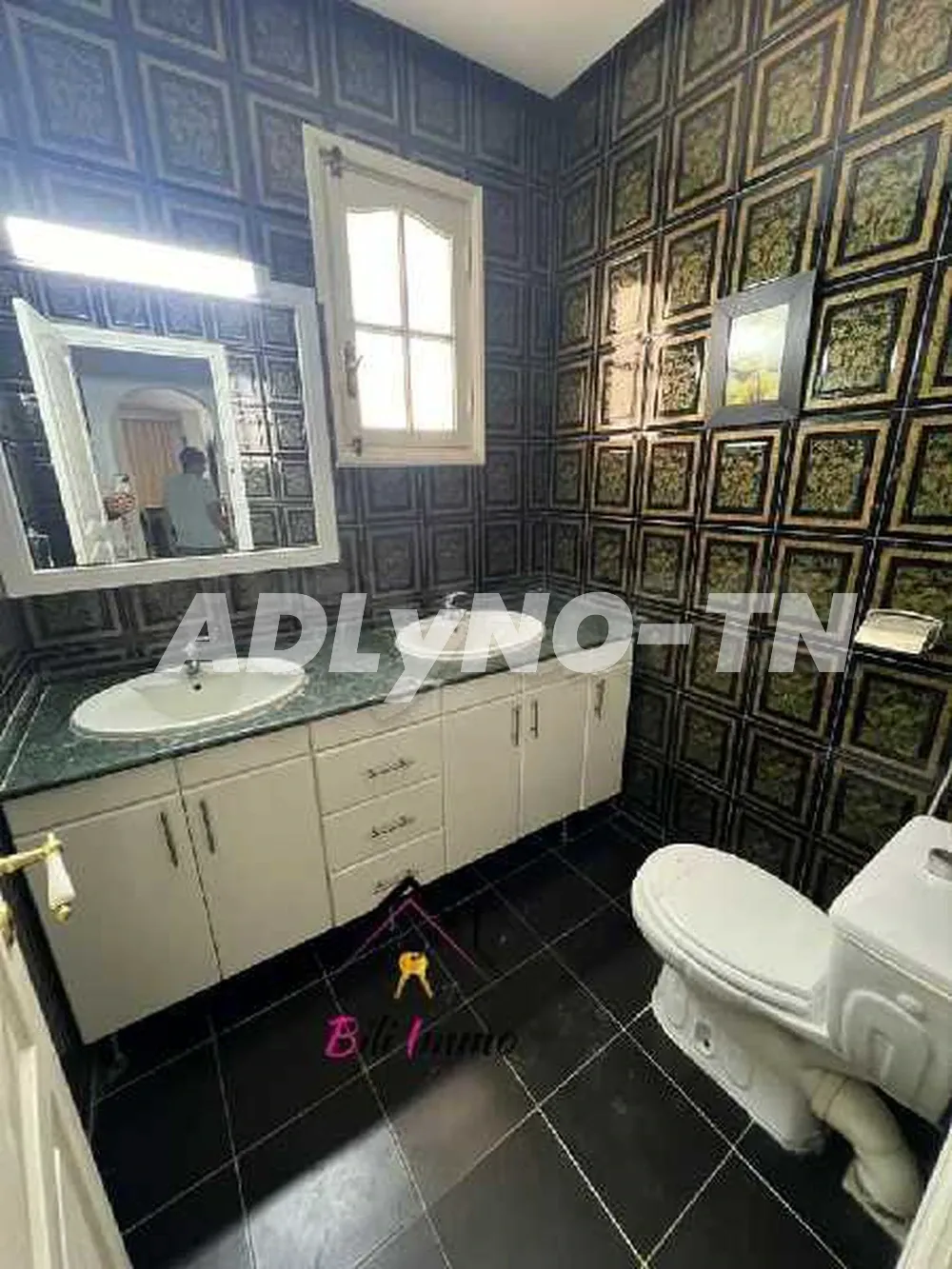 un rez de chaussée d'une villa s+4 style américain à sousse - Photo 7