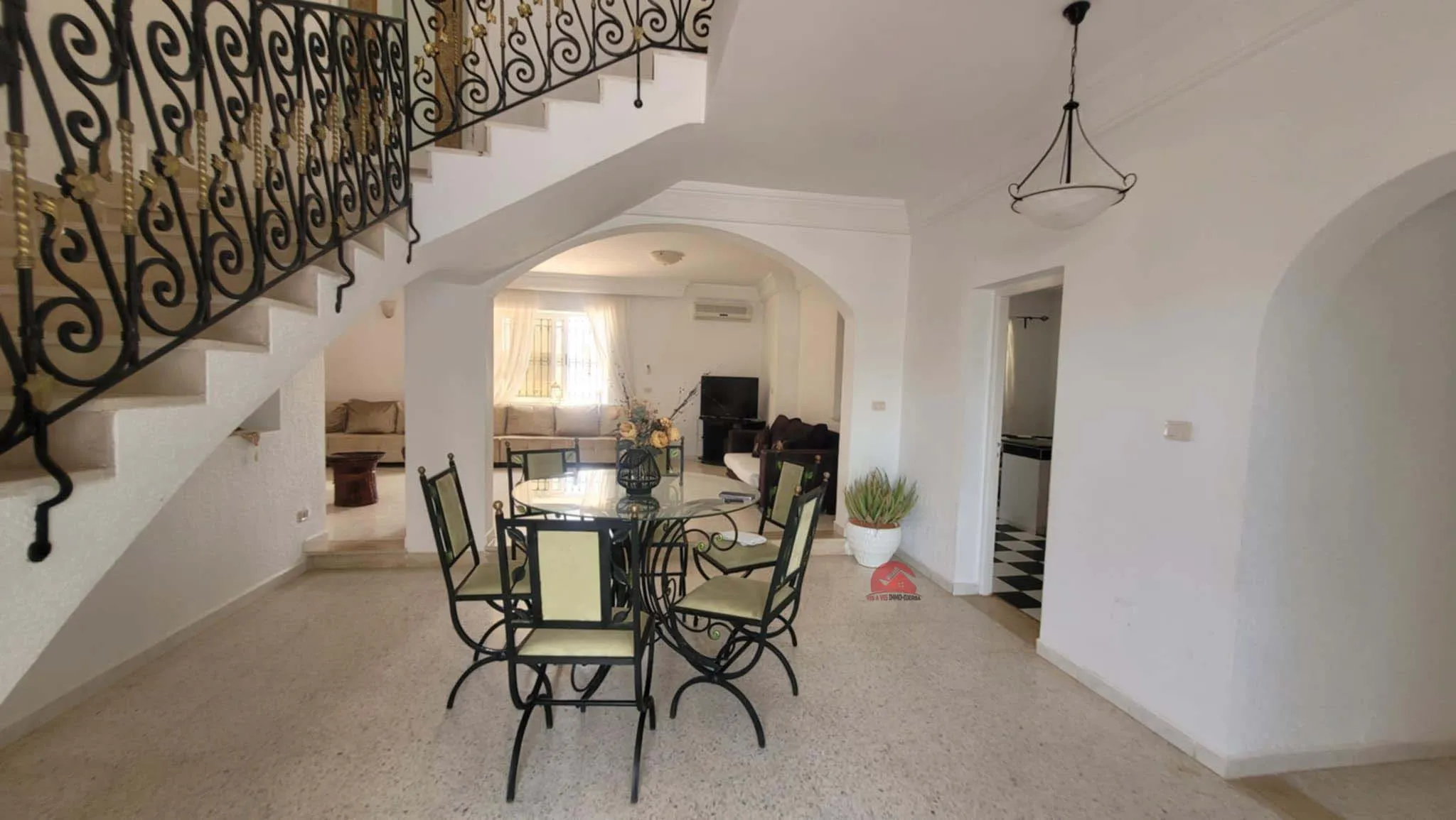 VILLA AVEC PISCINE EN ZONE TOURISTIQUE DJERBA-RÉF L758 à Medenine - Photo 6