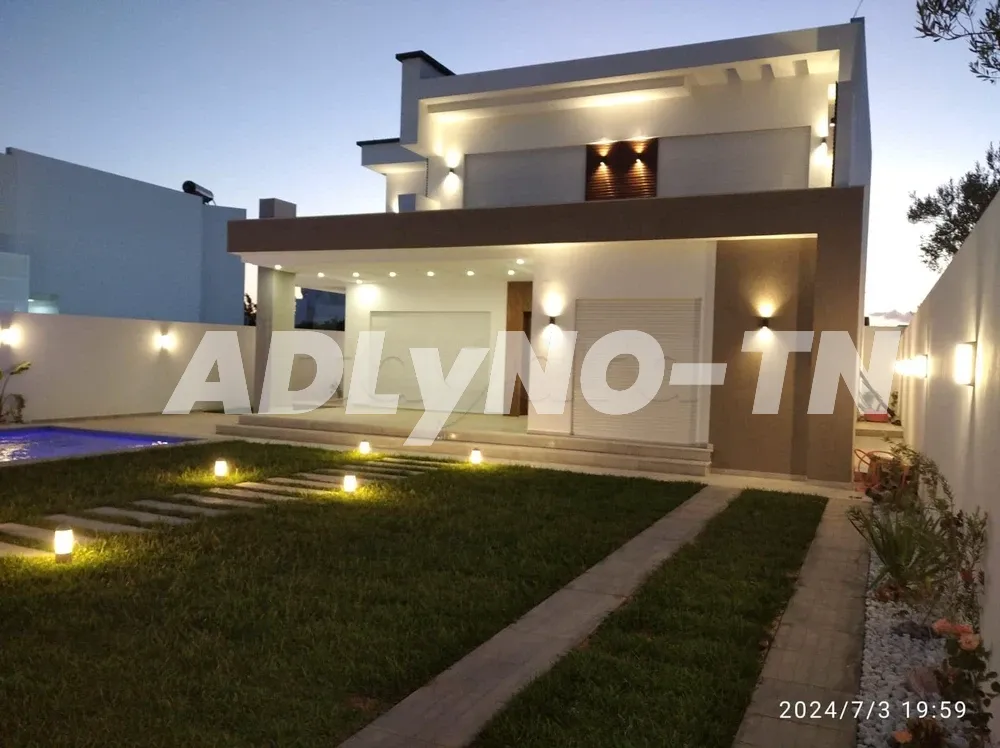 UNE BELLE VILLA S4 A VENDRE A HAMMAMET à Nabeul - Photo 3
