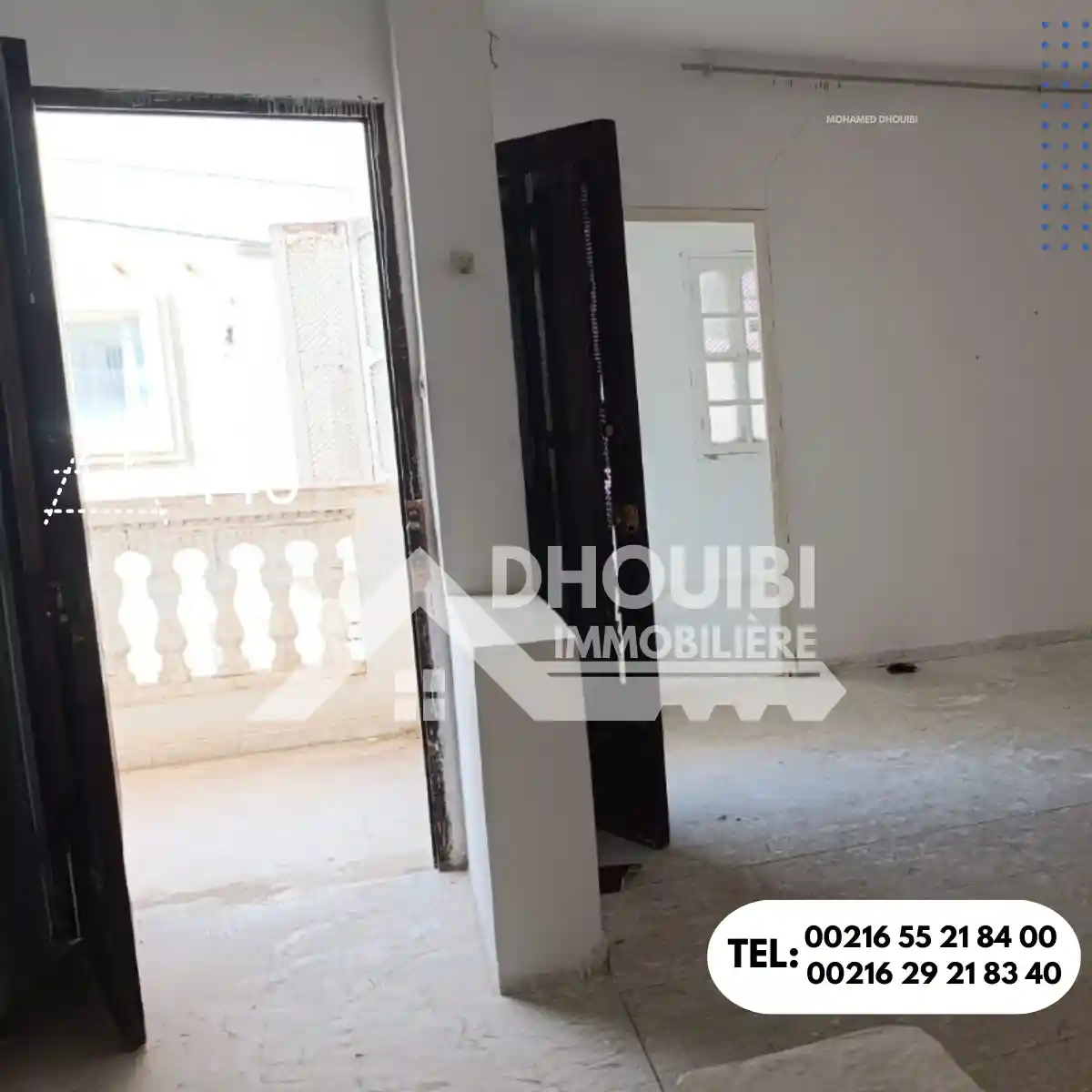 منزل و علوي بمدخل منفرد بالمنصورة – Maison et appartement a vendre mansoura kairouan à Kairouan - Photo 4