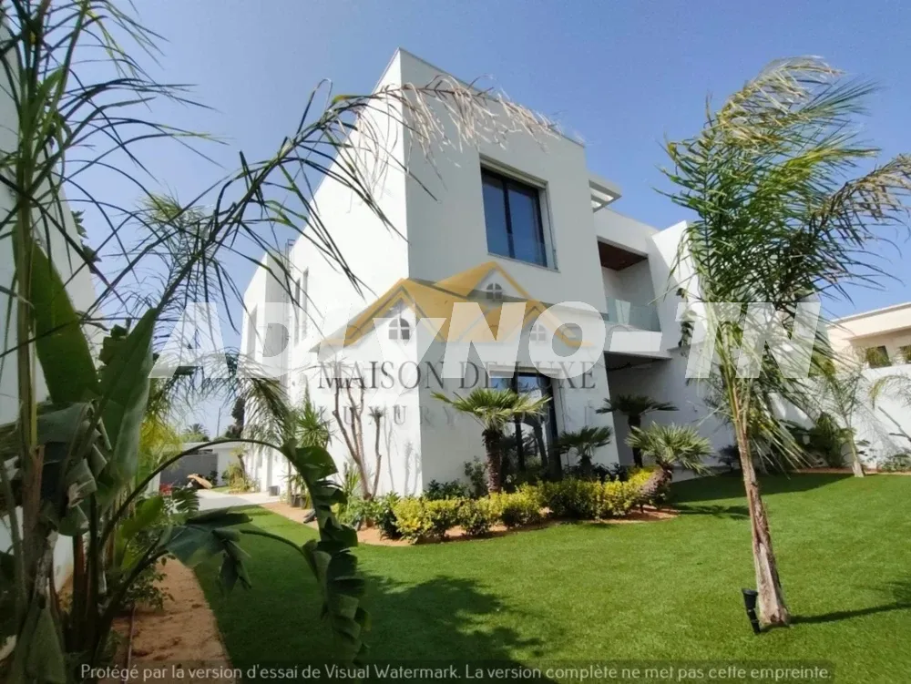  A Louer Villa Duplex S+3 Avec Garage à Route De Tunis Nabeul 