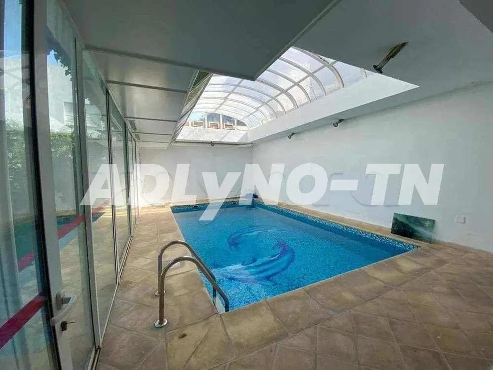 A louer villa usage habitation ou bureautique sup 450 m² à Mutuelle ville à Tunis - Photo 2