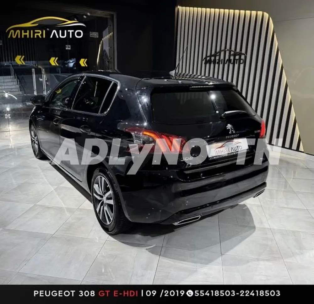 ?PEUGEOT 308 GT E-HDI ? à Ariana - Photo 2