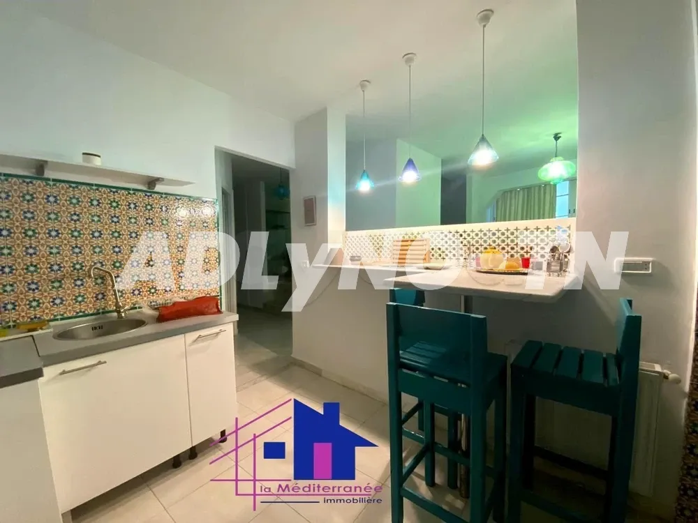 étage de villa S+2 meublé avec piscine à la Marsa à Tunis - Photo 3