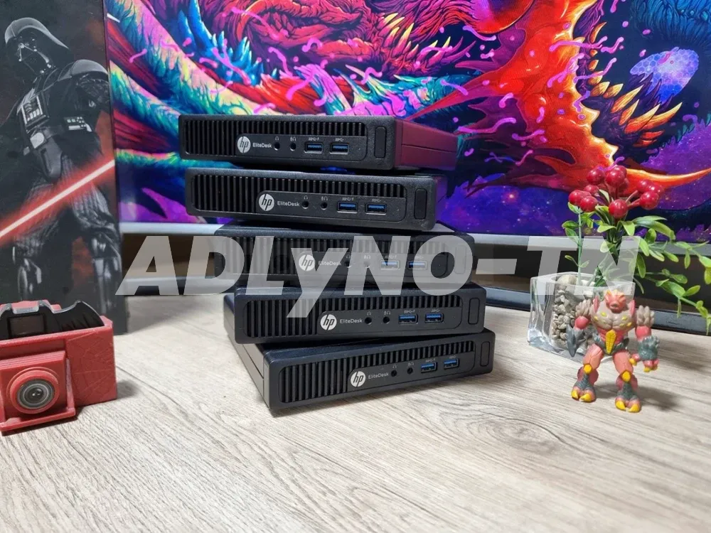 ? Des Unité Mini ? HP EliteDesk 705 G3 ? Importés ? AMD A6-8570E ? 8 Go RAM DDR4 ? 256 Go SSD ? 399 DT ? à sousse - Photo 5