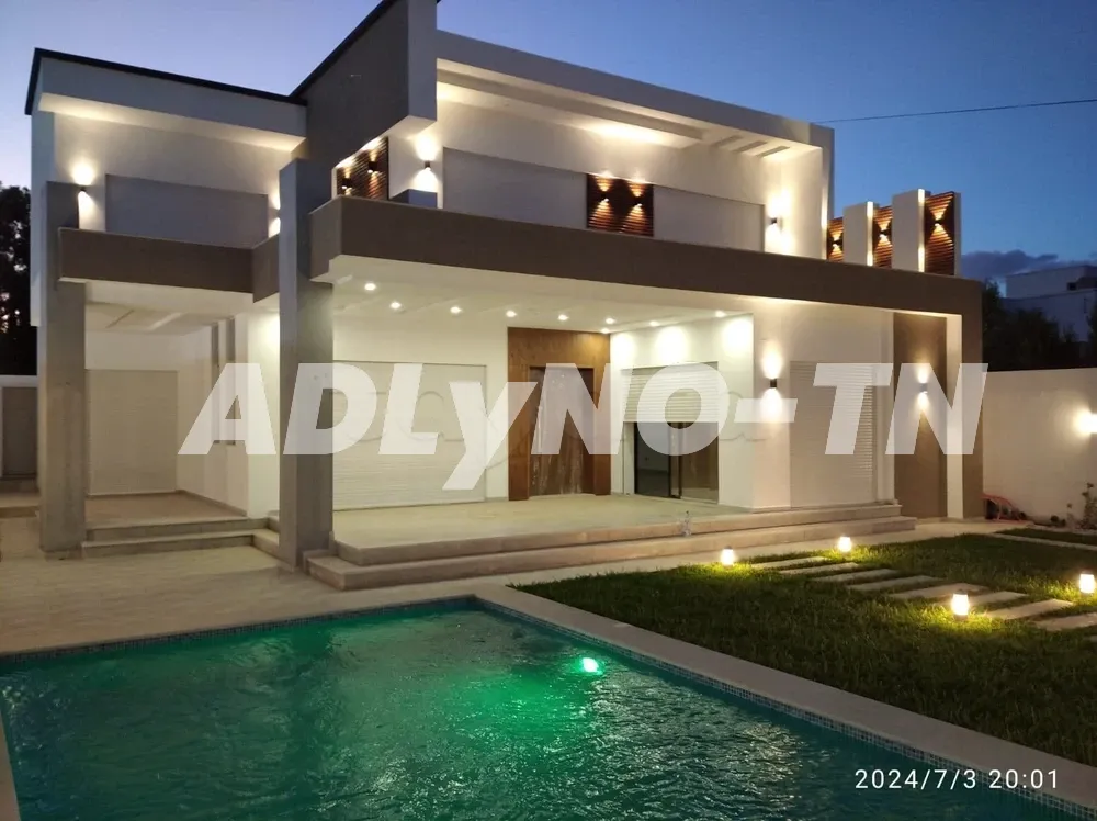 UNE BELLE VILLA S4 A VENDRE A HAMMAMET à Nabeul - Photo 2