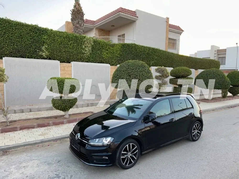Volkswagen golf 7 Rline bva full options à Tunis - Photo 1