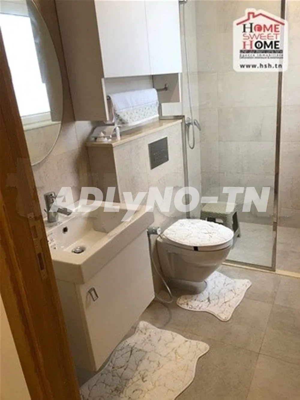 Studio Maëva Meublé à Louer à Cité EL Marah, La Marsa à Tunis - Photo 8