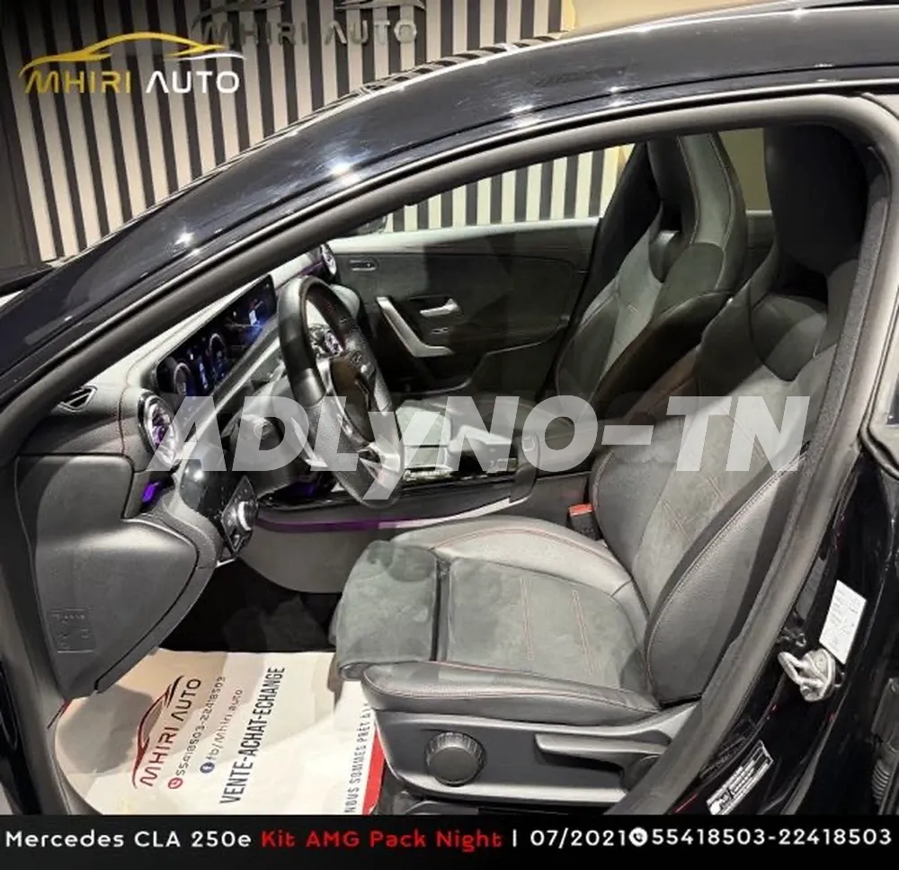 ?Mercedes CLA 250e Kit AMG Pack Night ? à Ariana - Photo 6