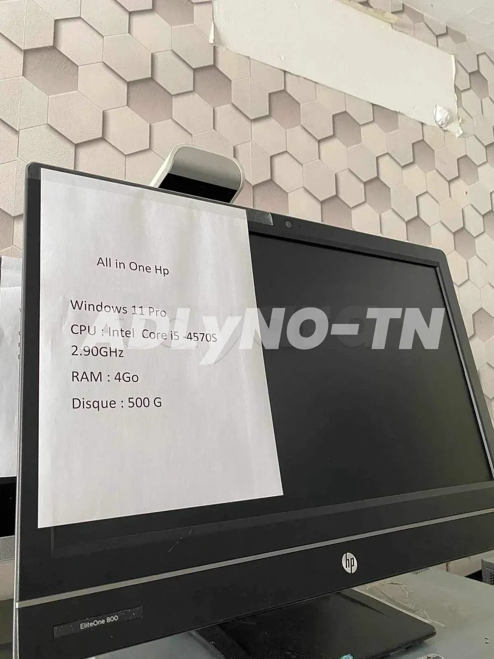 2 Ordinateur de bureau HP All-in-One EliteOne 800 G1 Ecran Large 23 à Tunis - Photo 1