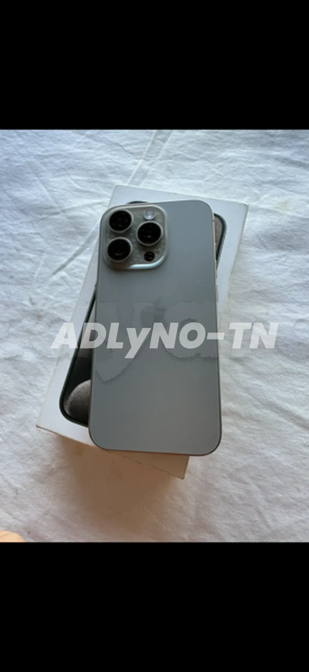iPhone 15 Pro 128G batterie 100% état neuf avec son paquet câble facture garantie prix 2680d tel 20172643 Page FB Dream Phone Marsa à Tunis - Photo 1