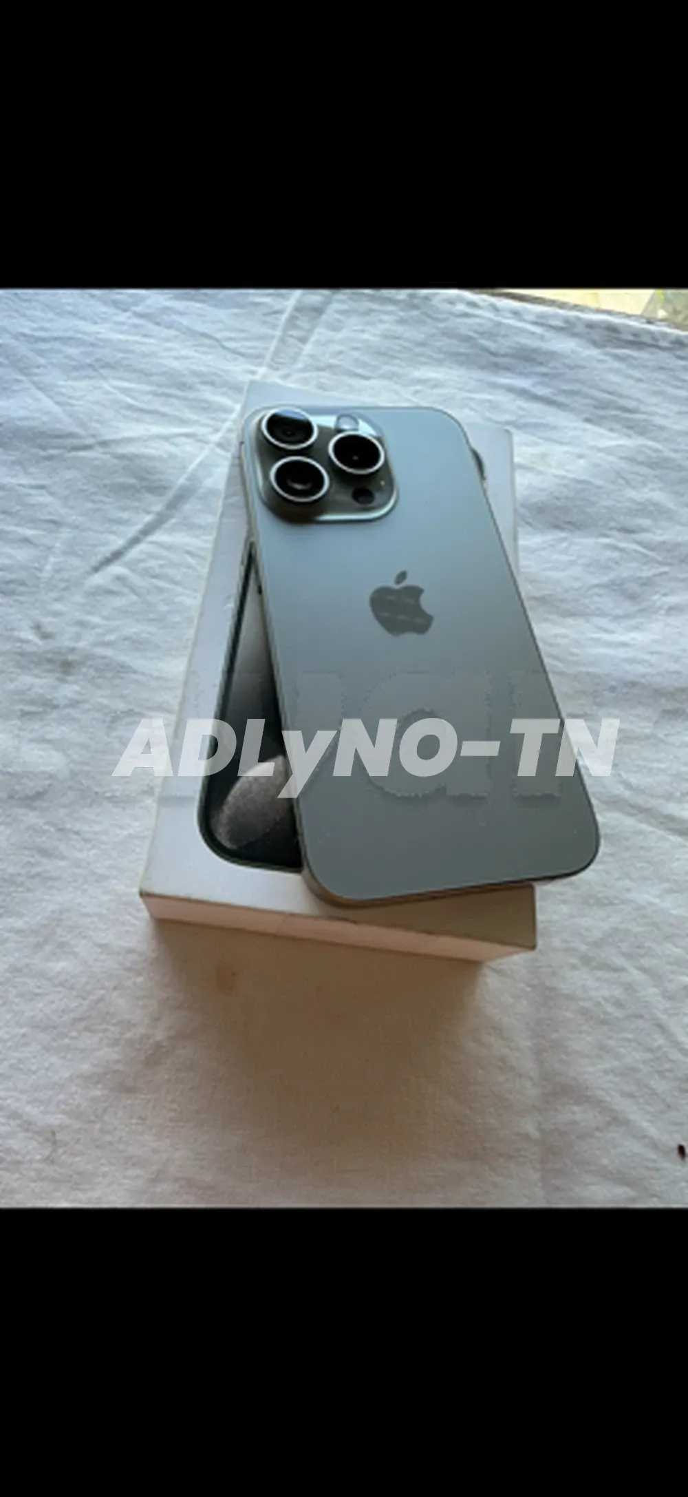 iPhone 15 Pro 128G batterie 100% état neuf avec son paquet câble facture garantie prix 2680d tel 20172643 Page FB Dream Phone Marsa à Tunis - Photo 3