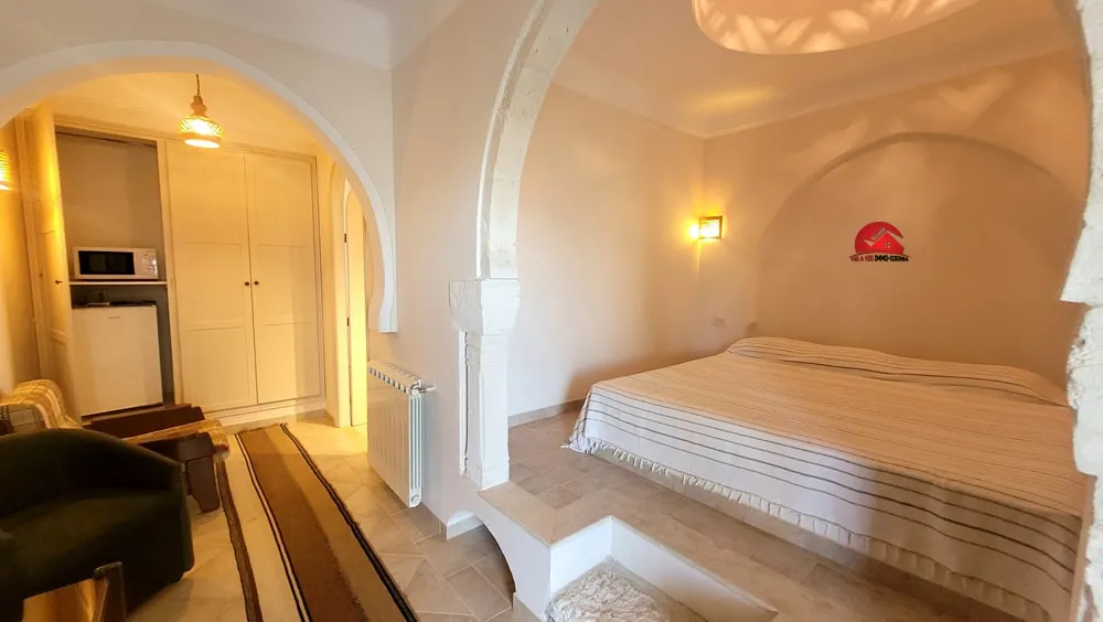 MAISON DJERBIENNE AVEC PISCINE À ARKOU DJERBA ZA - RÉF V602 à Medenine - Photo 6