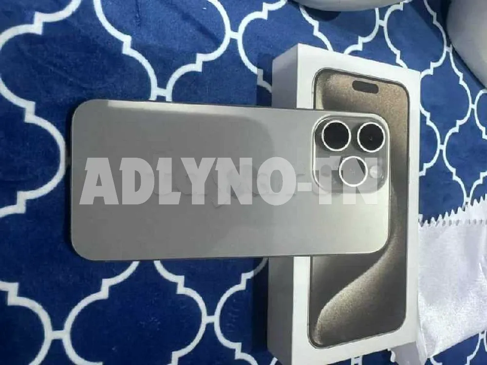 iPhone 15 Pro 128Gb Duos Batt 100% ( 10 ChargeTimes) à Tunis - Photo 3