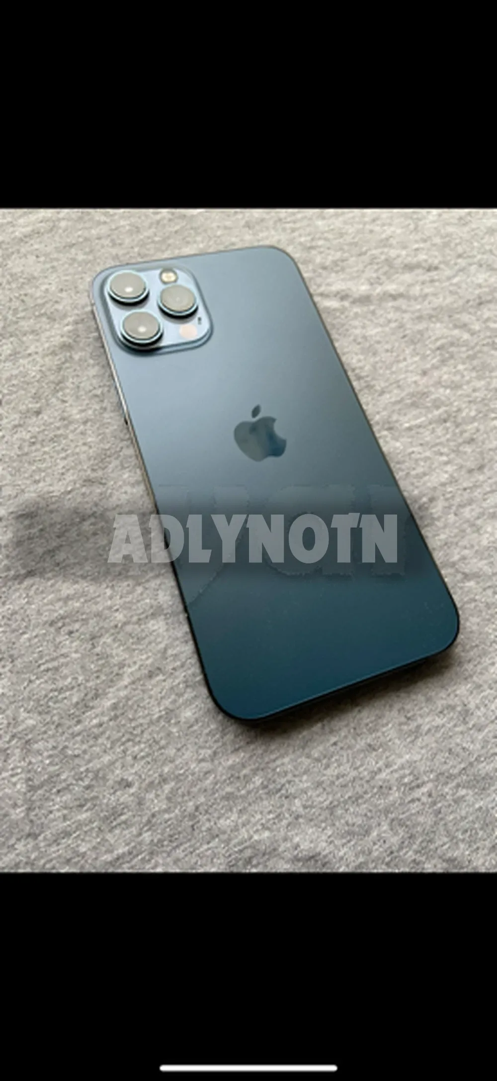 iPhone 12 Pro Max 128G bleu état neuf parfaite jamais réparé aucun défaut tt en marche importé validé avec son câble et facture et garantie batterie 88% prix 1750dt tel 20172643 à Tunis - Photo 2