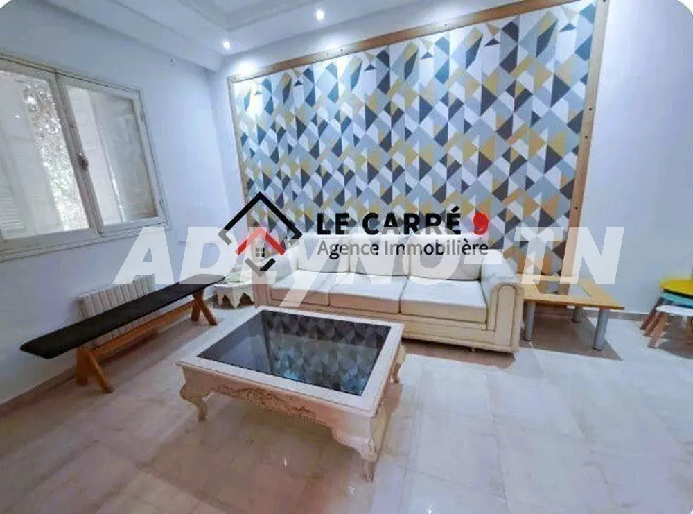 Location annuelle: S+3 meublé vue sur mer à Néapolis, Nabeul.