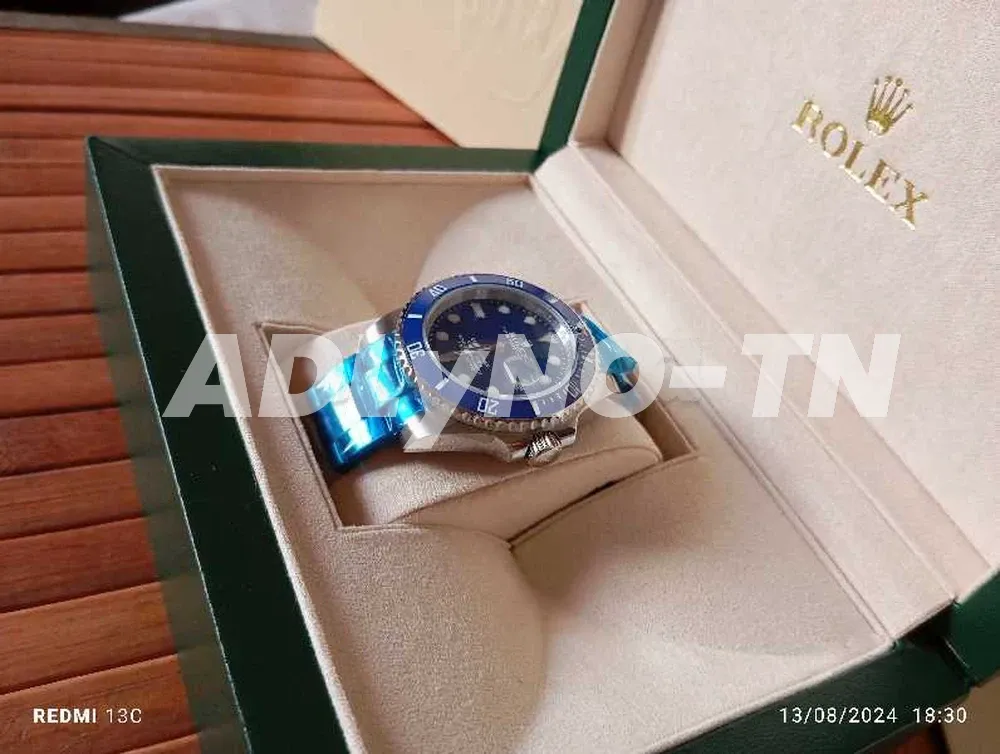 Rolex submariner mouvement automatique cacheté à Tunis - Photo 2