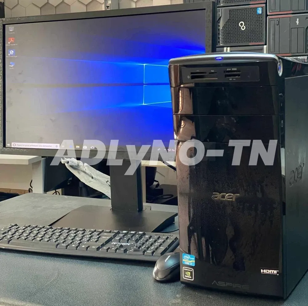 Pc de bureau Acer i7 3 éme gén /8G/écran acer à Tunis - Photo 1
