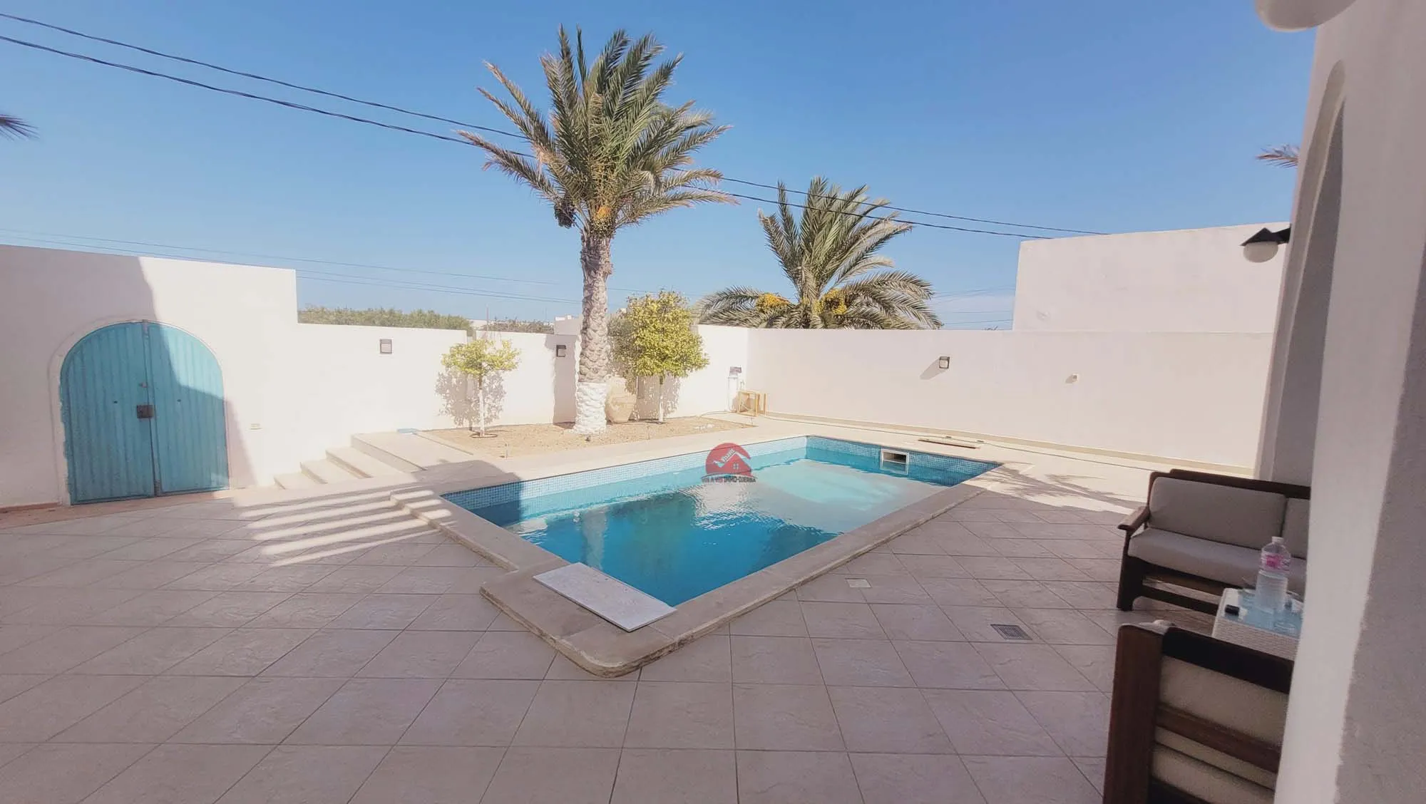 VILLA AVEC PISCINE - TITRÉE À DJERBA MIDOUN ZU - RÉF V688 à Medenine - Photo 1