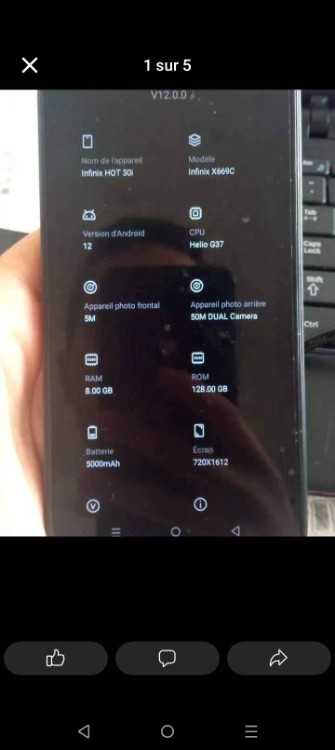 Infinix hote 30i