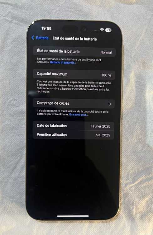 A VENDRE iphone 16 pro max 256 Go
