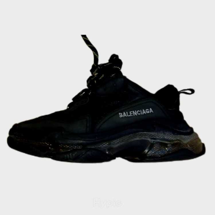 Balenciaga triple s cloth trainers.
