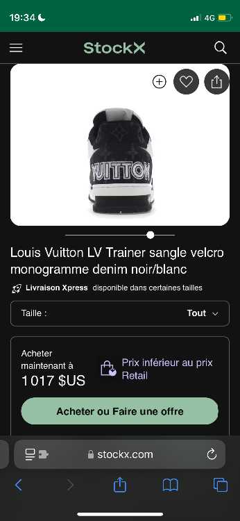 Lv sneaker