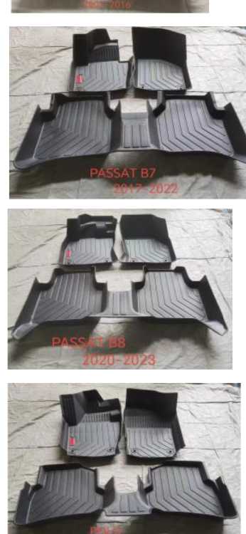 Tapis de voiture sur mesure 7d