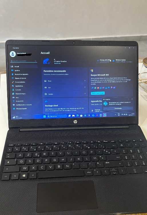 PC Portable HP Ryzen 5 | 16Go RAM | Radeon | Comme