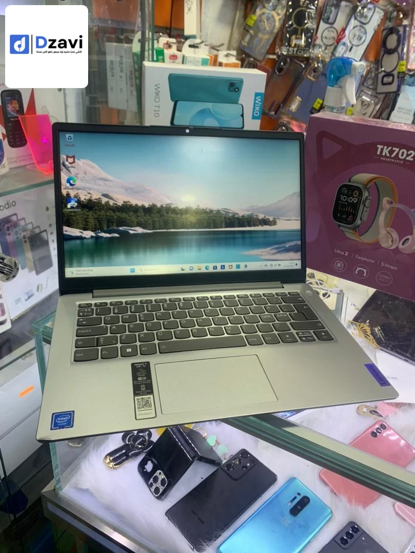 ???? Lenovo ideapad 1 ???? Processeur: Celeron N4120 (4-Cores). mieux que i3 5 ème genération Carte graphique: Intel(R) UHD Graphics 600 Ecran: 14 pouces FHD Ssd: 256gb Ram: 8Gb Excellente batterie ???? Clavier Qwerty +chargeur original (45w)???? Produit 
