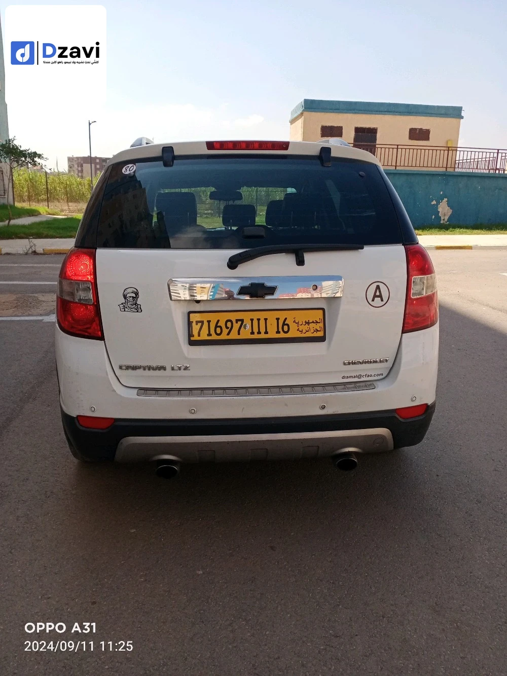Voitures Chevrolet à 16 ALGER