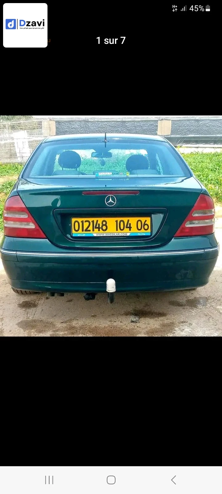 Voitures Mercedes à 22 SIDI BEL ABBES