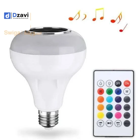 احصل على مصباح LED ذو جودة عالية مدمج بمكبر صوت بالإضافة إلى أنه متعدد الألوان، كما يمكنك ربط هذا المصباح بالUSB للاستماع إلى الصوتيات والموسيقى، مثالي لغرف الأطفال الصغار بحيث يمكنك تشغيل أغاني هادئة لنوم هانئ لطفلك. - مصباح LED بأضواء ساطعة. - مك